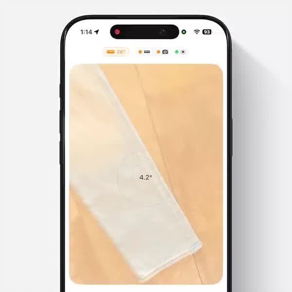 TrueShape visualization demo showing clean background removal and true-to-life garment proportions
